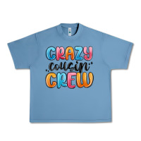 Pebble Blue crazy cousin crew Urban Heavy Tee - MaliasSmallBusiness