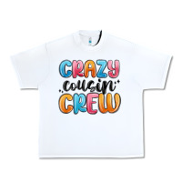 White crazy cousin crew Urban Heavy Tee - MaliasSmallBusiness