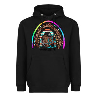 Black nurse life rainbow Heavyweight Hoodie - JahusDesignShop