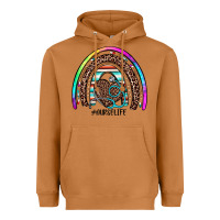 Meerkat nurse life rainbow Heavyweight Hoodie - JahusDesignShop