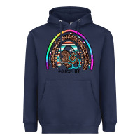 Navy nurse life rainbow Heavyweight Hoodie - JahusDesignShop