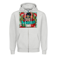 Proud Latina Tumbler 3 Zipper Hoodie | Teevron