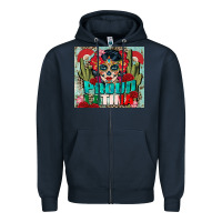 Navy proud latina tumbler 3 Zipper Hoodie - CTS Tumbler Store