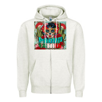 Oatmeal Heather proud latina tumbler 3 Zipper Hoodie - CTS Tumbler Store
