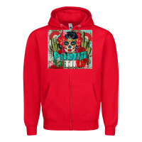 Red proud latina tumbler 3 Zipper Hoodie - CTS Tumbler Store