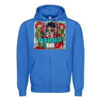 True Royal proud latina tumbler 3 Zipper Hoodie - CTS Tumbler Store