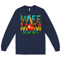 Navy wife mom teacher Long Sleeve Tee - texasbilliewilder
