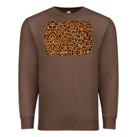 Chestnut leopard glitter background Premium Sweatshirt - JahusDesignShop