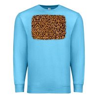Ocean Blue leopard glitter background Premium Sweatshirt - JahusDesignShop