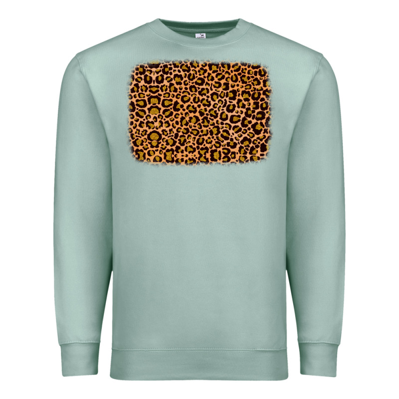 Leopard Glitter Background Premium Sweatshirt by JahusDesignShop | Teevron