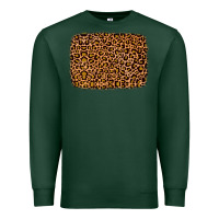Sports Green leopard glitter background Premium Sweatshirt - JahusDesignShop