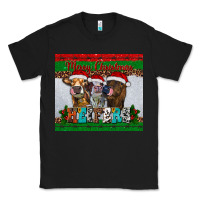 Black merry christmas heifers Classic Tee - RanaPortraitStore