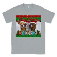 Heather Grey merry christmas heifers Classic Tee - RanaPortraitStore