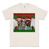 Natural merry christmas heifers Classic Tee - RanaPortraitStore