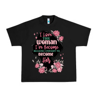 Black i love the woman ive become Urban Heavy Tee - MaliasSmallBusiness