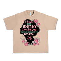 Burro i love the woman ive become Urban Heavy Tee - MaliasSmallBusiness
