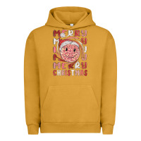Pigment Peanut Butter merry christmas smiling face Urban Hoodie - MaliasSmallBusiness