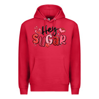 Cardinal hey sugar valentines day Premium Hoodie - MaliasSmallBusiness