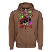 Chestnut ready to crush 1st grade Zipper Hoodie - Zillion Design Studio