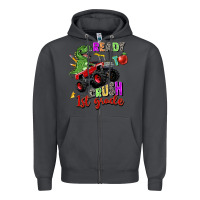 Smoke ready to crush 1st grade Zipper Hoodie - Zillion Design Studio