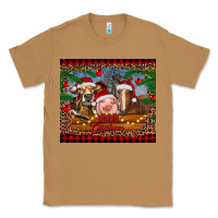 Toasted Coconut merry christmas cow pig and horse Classic Tee - RanaPortraitStore