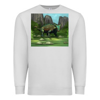 Dove Grey ankylosaurus tumbler Premium Sweatshirt - Artiststas
