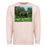 Pale Pink ankylosaurus tumbler Premium Sweatshirt - Artiststas