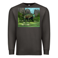 Smoke ankylosaurus tumbler Premium Sweatshirt - Artiststas