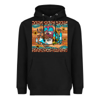 Black western gemstone sunflower nurse Heavyweight Hoodie - JahusDesignShop