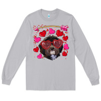 Moon Dust valentine's day havanese dog Long Sleeve Tee - RanaPortraitStore