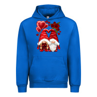 Cobalt valentines day gnomies Urban Hoodie - NancyCooperArtShop