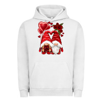 Pigment Lunar Rock valentines day gnomies Urban Hoodie - NancyCooperArtShop