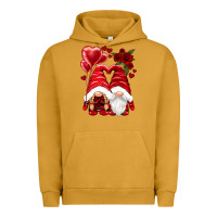 Pigment Peanut Butter valentines day gnomies Urban Hoodie - NancyCooperArtShop