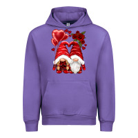 Tulip valentines day gnomies Urban Hoodie - NancyCooperArtShop