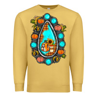 Antique Gold gemstone pumpkin fall Premium Sweatshirt - JahusDesignShop