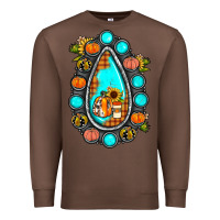 Chestnut gemstone pumpkin fall Premium Sweatshirt - JahusDesignShop