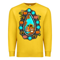 Lemon gemstone pumpkin fall Premium Sweatshirt - JahusDesignShop