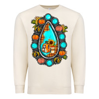 Sandshell gemstone pumpkin fall Premium Sweatshirt - JahusDesignShop