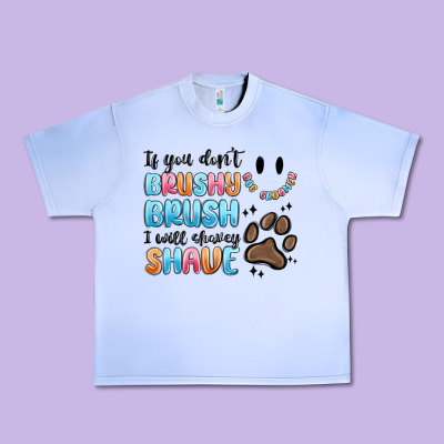 Urban Heavy Tee if you dont brushy brush i will shavey shave