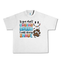 Lunar Rock if you dont brushy brush i will shavey shave Urban Heavy Tee - MaliasSmallBusiness