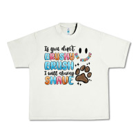 Pistachio if you dont brushy brush i will shavey shave Urban Heavy Tee - MaliasSmallBusiness