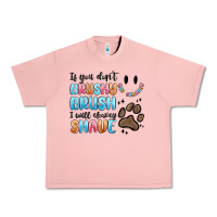 Salmon if you dont brushy brush i will shavey shave Urban Heavy Tee - MaliasSmallBusiness
