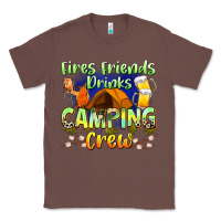Chestnut fires friends drinks camping crew Classic Tee - Zillion Design Studio