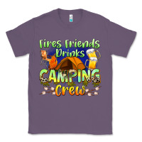 Lavender fires friends drinks camping crew Classic Tee - Zillion Design Studio