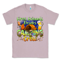 Lilac fires friends drinks camping crew Classic Tee - Zillion Design Studio