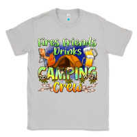 Moon Dust fires friends drinks camping crew Classic Tee - Zillion Design Studio