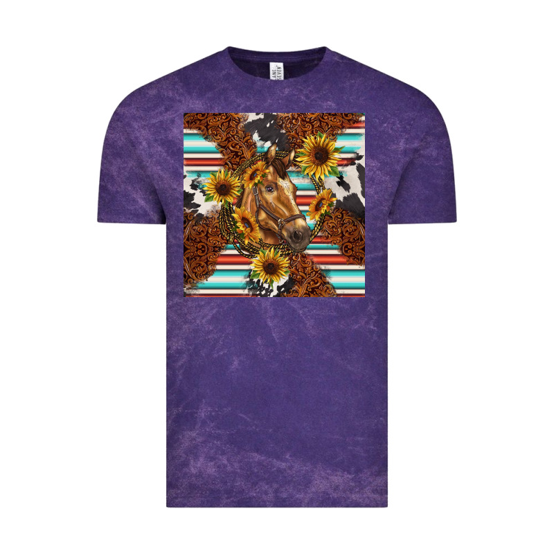 Western Horse Vintage Tee by BarkalooDesign | Teevron