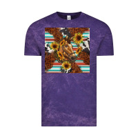 Cloud Purple western horse Vintage Tee - BarkalooDesign
