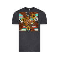 Vintage Black western horse Vintage Tee - BarkalooDesign