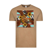 Vintage Coffee western horse Vintage Tee - BarkalooDesign